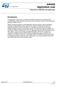 AN4426 Application note
