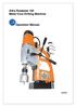 Alfra Rotabest 100 Metal Core Drilling Machine. Operation Manual