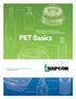 PET Basics RECYCLED CONTENT