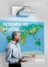 RAD PROJEKTOROV EPSON S VEĽMI KRÁTKOU PROJEKČNOU VZDIALENOSŤOU NOVINKA VO VÝUČBE