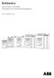 Softstarters. Type PST30...PSTB1050 Installation and Commissioning Manual. Manual 1SFC132003M0201 June 2007. Fault. Power on Protection