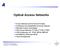 Optical Access Networks