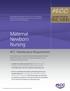 Maternal Newborn Nursing
