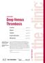 Deep Venous Thrombosis