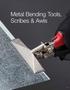 Metal Bending Tools, Scribes & Awls