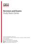 Revision and Exams Study Basics Series
