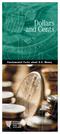 Dollars and Cents. Fundamental Facts about U.S. Money