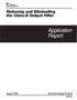 Application Report SLOA023