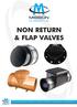 NON RETURN & FLAP VALVES