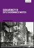 Solvency II. 2012 guidance notes. February 2012