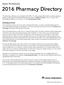 2016 Pharmacy Directory
