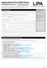 Application Form 2016 Entry