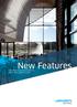 New Features Innovations and enhancements to Jansen steel systems in 2016