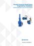 Pentair Pressure Relief Valve Engineering Handbook