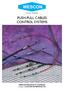 PUSH-PULL CABLES CONTROL SYSTEMS