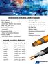 Automotive Wire and Cable Products