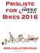 Prisliste for Hase Bikes 2016