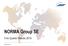 NORMA Group SE. First Quarter Results 2016