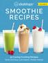 VOLUME 2 SMOOTHIE RECIPES. 35 Craving Crushing Recipes. Quick and Easy Low Calorie Protein Packed