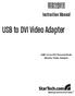 USB to DVI Video Adapter