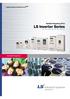 Variable Frequency Drive. LS Inverter Series. ie5 / ic5 / ig5a / is5 / is7 / ih / ip5a / iv5. Automation Equipment