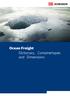 Ocean Freight Dictionary, Containertypes and Dimensions