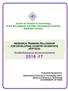 2016-17. Guidelines and Announcement. Centre for Science & Technology of the Non-Aligned and Other Developing Countries (NAM S&T Centre)