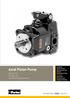 Axial Piston Pump. Series PV Design 45 Variable Displacement