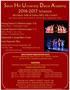 Seton Hill University Dance Academy 2016-2017 Schedule All classes held at Seton Hill s Arts Center!