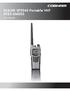SAILOR SP3540 Portable VHF ATEX GMDSS. User manual