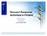 Demand Response Activities in Finland