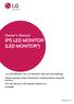 Owner's Manual IPS LED MONITOR (LED MONITOR*)