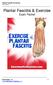 Plantar Fasciitis & Exercise Exam Packet