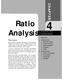 Ratio Analysis CHAPTER LEARNING OVERVIEW. Ratio basics