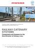 RAILWAY CATENARY SYSTEMS. Components and Systems for the Electrification of Railway Lines. ibemo