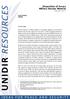 UNIDIR RESOURCES IDEAS FOR PEACE AND SECURITY. Disposition of Excess Military Nuclear Material February 2012. Overview. Pavel Podvig UNIDIR