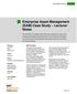 Enterprise Asset Management. (EAM) Case Study Lecturer Notes LECTURER NOTES. Product MOTIVATION. Level. Focus. Authors. Version.