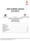 UEFA EUROPA LEAGUE 2011/12 SEASON MATCH PRESS KIT