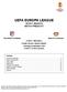 UEFA EUROPA LEAGUE 2010/11 SEASON MATCH PRESS KIT