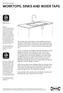 WORKTOPS, SINKS AND MIXER TAPS