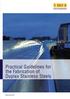 Practical Guidelines for the Fabrication of Duplex Stainless Steels