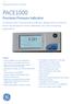 PACE1000 Precision Pressure Indicator