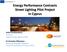 Energy Performance Contracts Street Lighting Pilot Project in Cyprus
