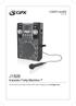 USER S GUIDE V: 673-01. J182B Karaoke Party Machine. For the most up-to-date version of this User s Guide, go to www.gpx.com