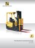 Three-Wheel Electric Counterbalanced Lift Trucks. A1.3-1.5XNT 1 250-1 500 kg