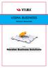 VISMA BUSINESS PRODUCT BROCHURE. From Nevalee Business Solutions