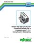Application Note. WAGO 750-880 EtherNet/IP Communications with a CompactLogix PLC Using Explicit Messaging. A500620e, English Version: 1.0.