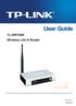 TL-WR740N Wireless Lite N Router