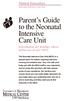 Parent s Guide to the Neonatal Intensive Care Unit