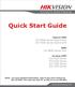 Quick Start Guide. Hybrid DVR DS-9000 Series Hybrid DVR DS-7600 Series Hybrid DVR. NVR DS-9600 Series NVR
